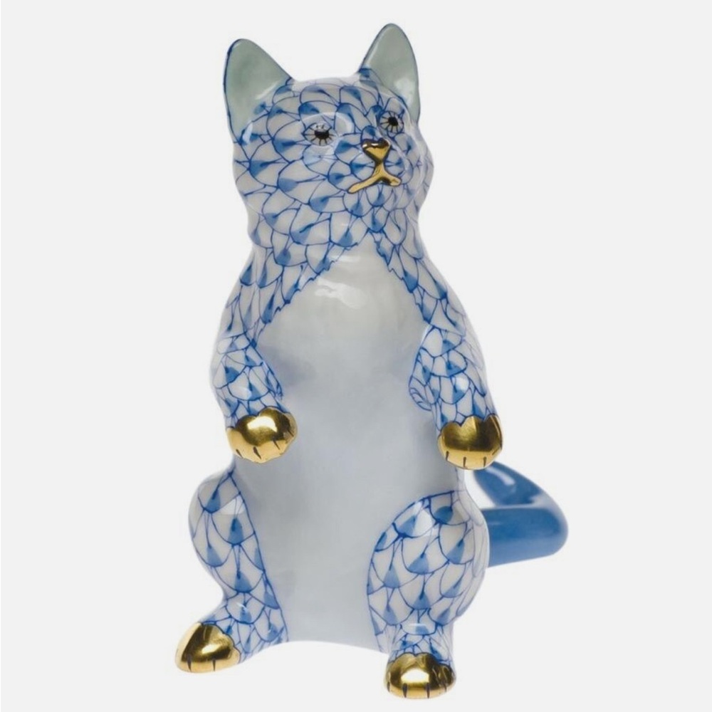 Herend Standing Cat
